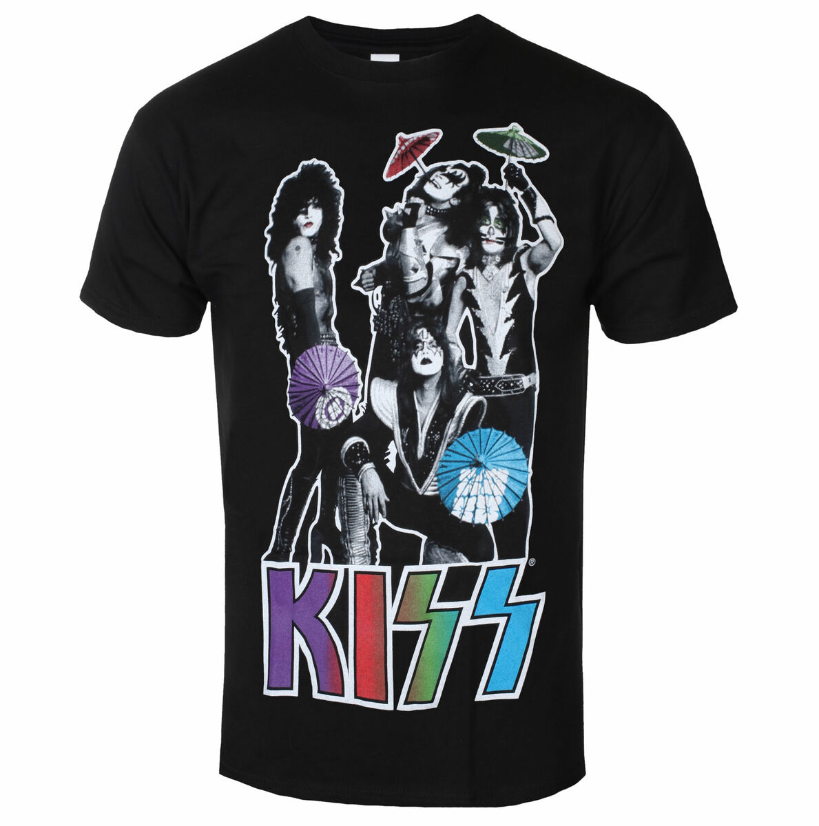 Tricou Stil Metal Bărbați Kiss - Umbrellas - ROCK OFF - KISSTS29MB M