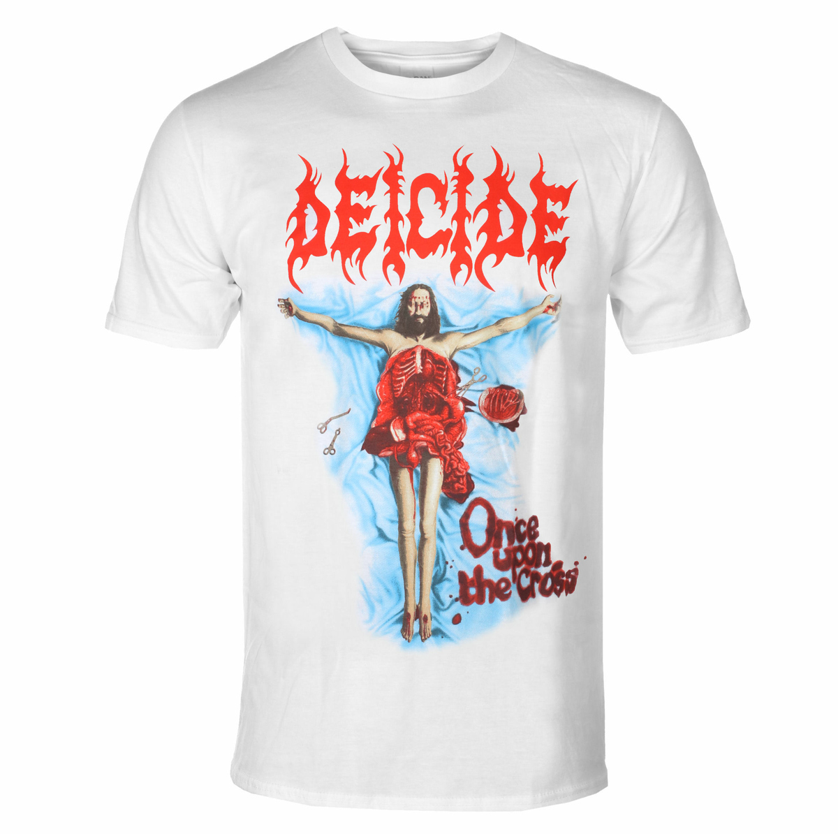 tricou stil metal bărbați Deicide - ONCE UPON THE CROSS - PLASTIC HEAD - PH12684 L