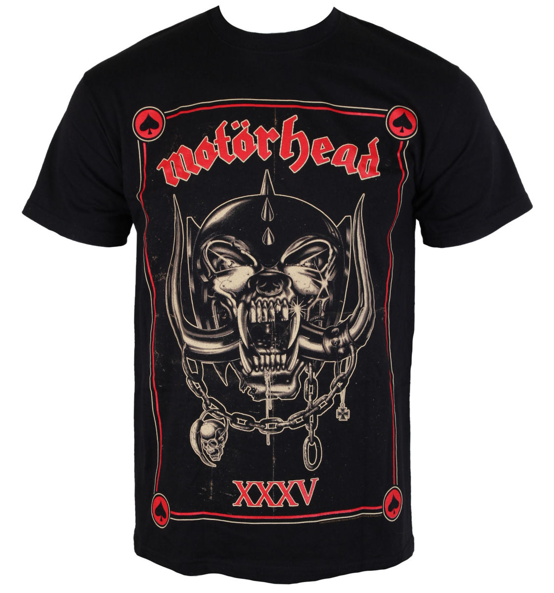 tricou stil metal bărbați Motörhead - Anniversary - ROCK OFF - MHEADTEE05MB M