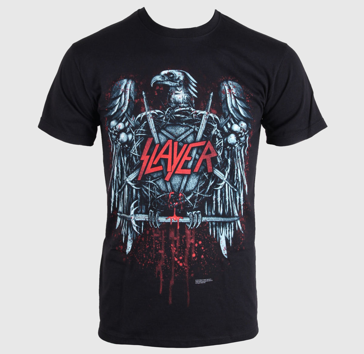 tricou stil metal bărbați Slayer - Ammunition Eagle - ROCK OFF - SLAYTEE14MB S