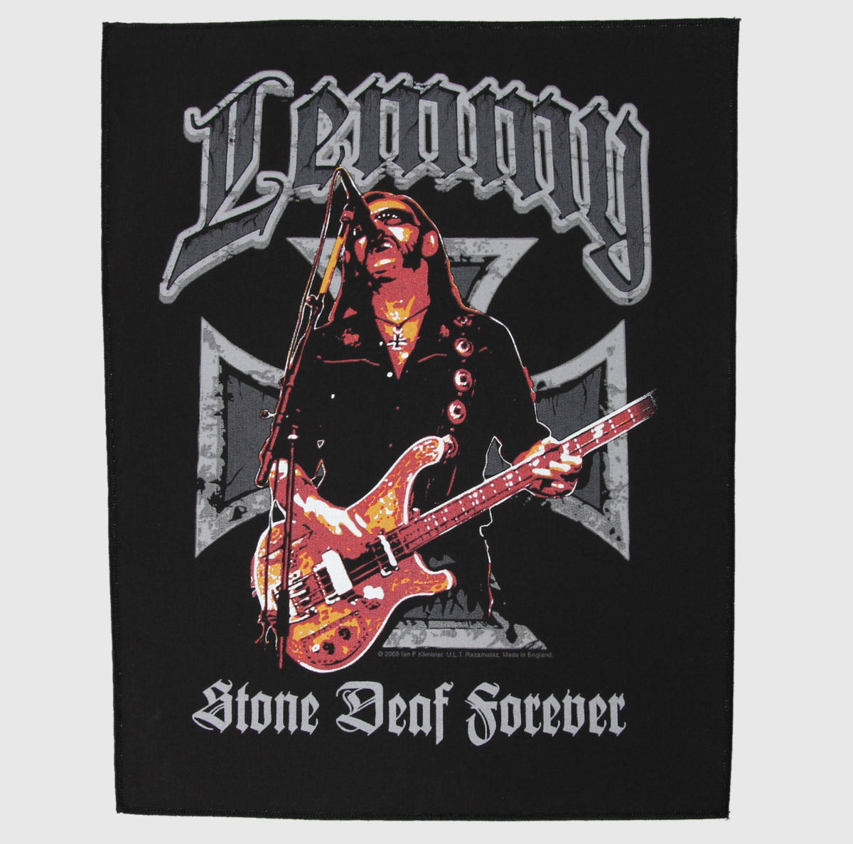 aplicație mare Motörhead - Lemmy - Piatră Surd - RAZAMATAZ