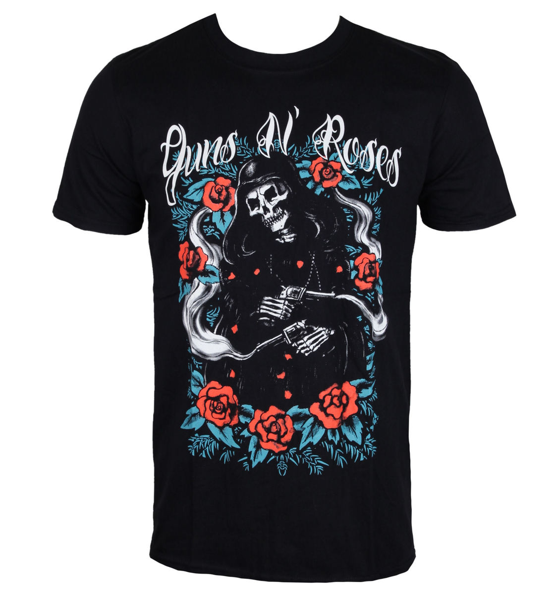 tricou stil metal bărbați Guns N' Roses - Roses Reaper - ROCK OFF - GNRTS11MB S