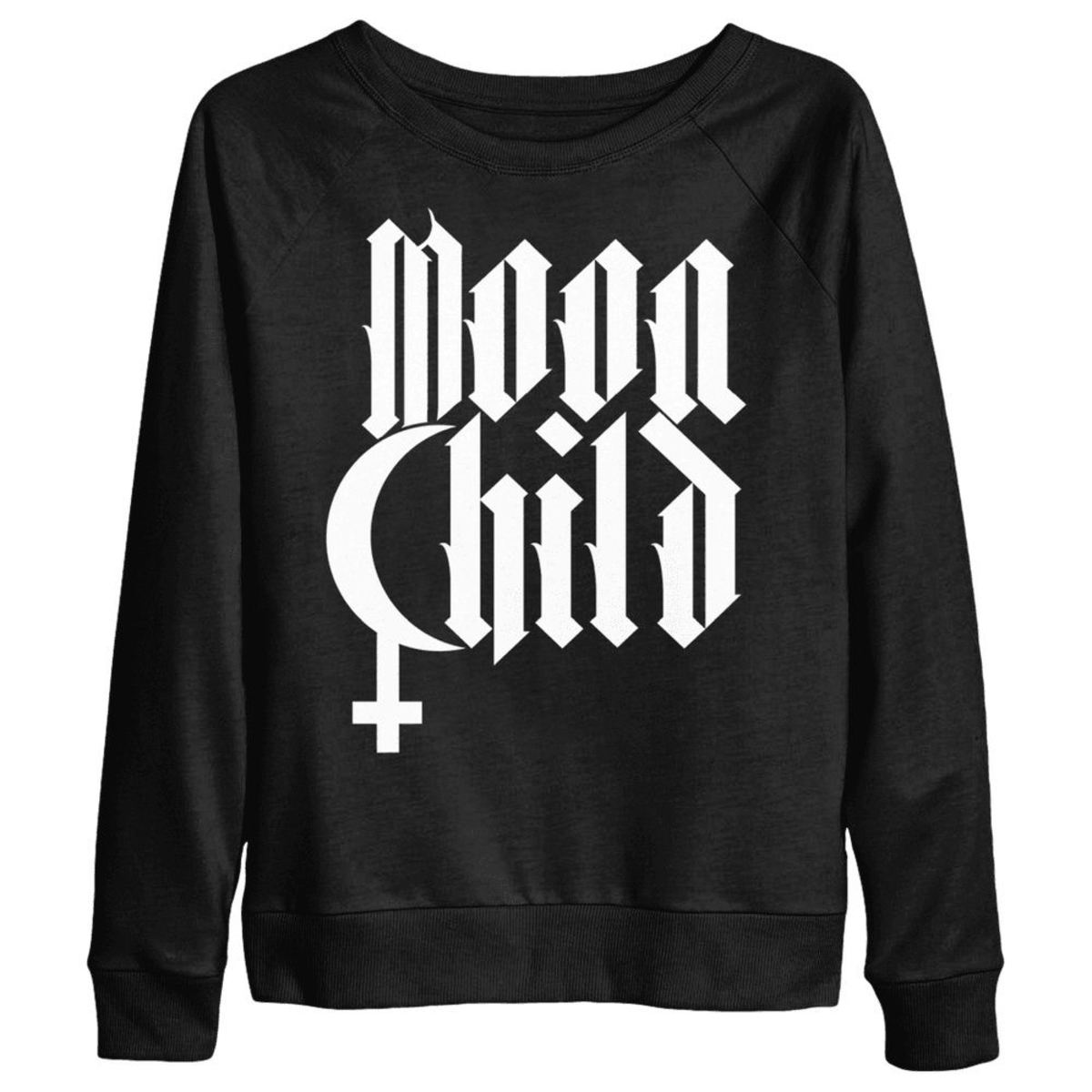 Hanorac Femei - Moon Child - BLACK CRAFT - WCN003MD L