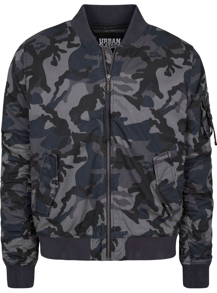 Sacou Primăvară/ Toamnă - Vintage Camo - URBAN CLASSICS - TB1798-darkcamo M