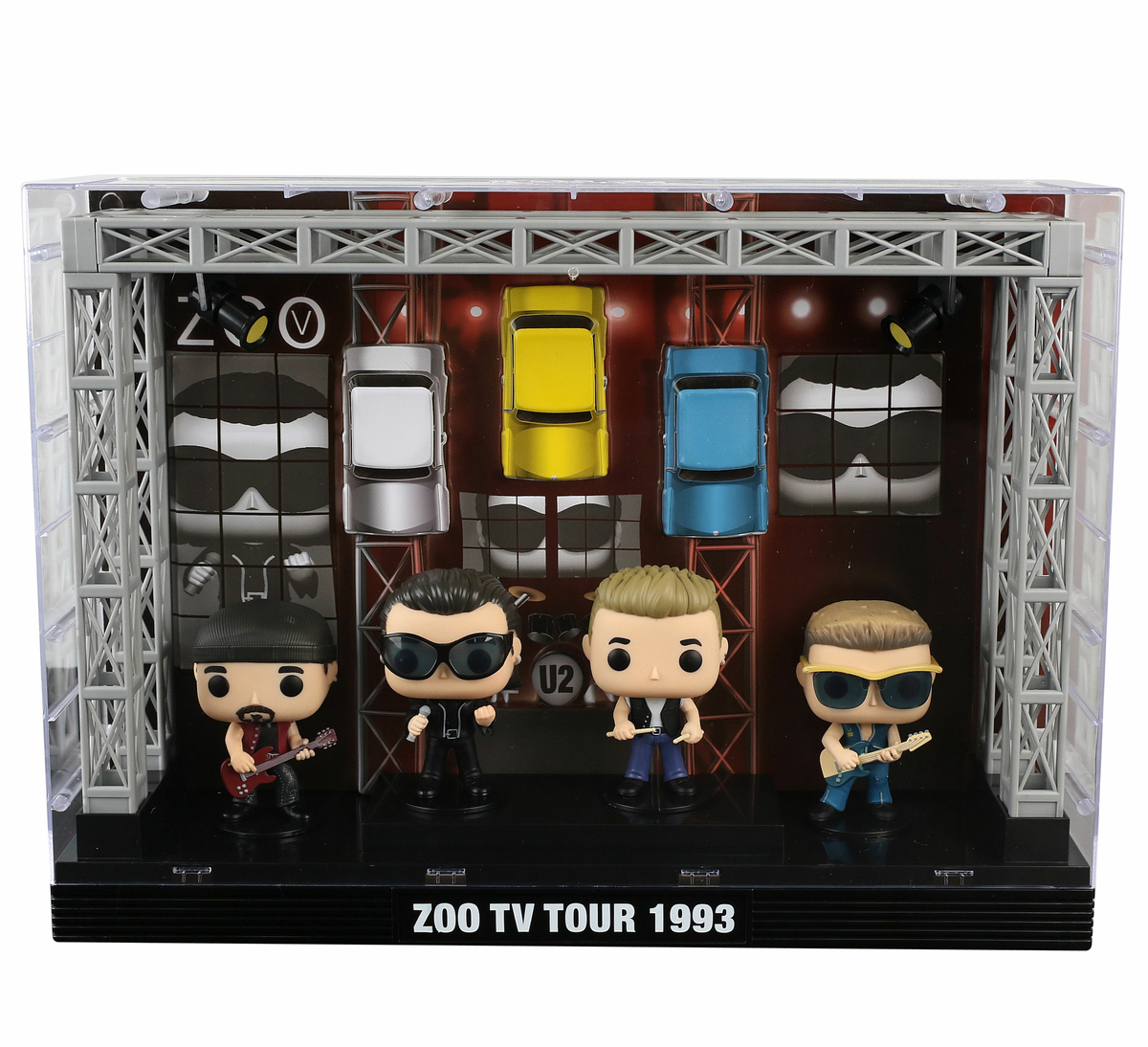 Figurine (set) U2 - POP! Momente - Grădina Zoologică TV 1993 Tour