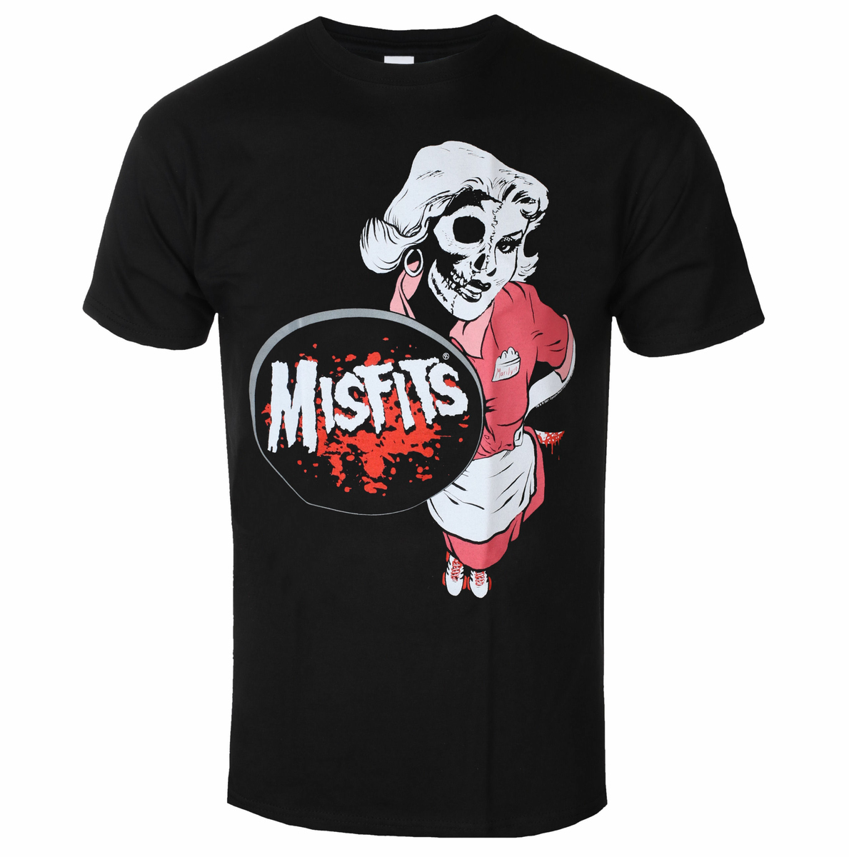 tricou stil metal bărbați Misfits - WAITRESS - PLASTIC HEAD - PH12729 M