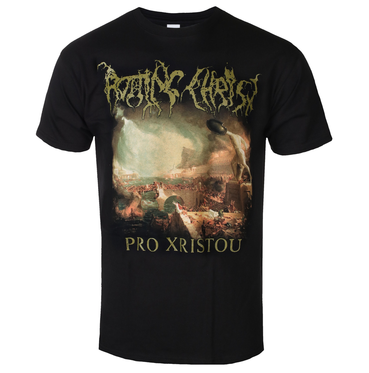 Tricou Stil Metal Bărbați Rotting Christ - PRO XRISTOU - RAZAMATAZ - ST2701 XXL