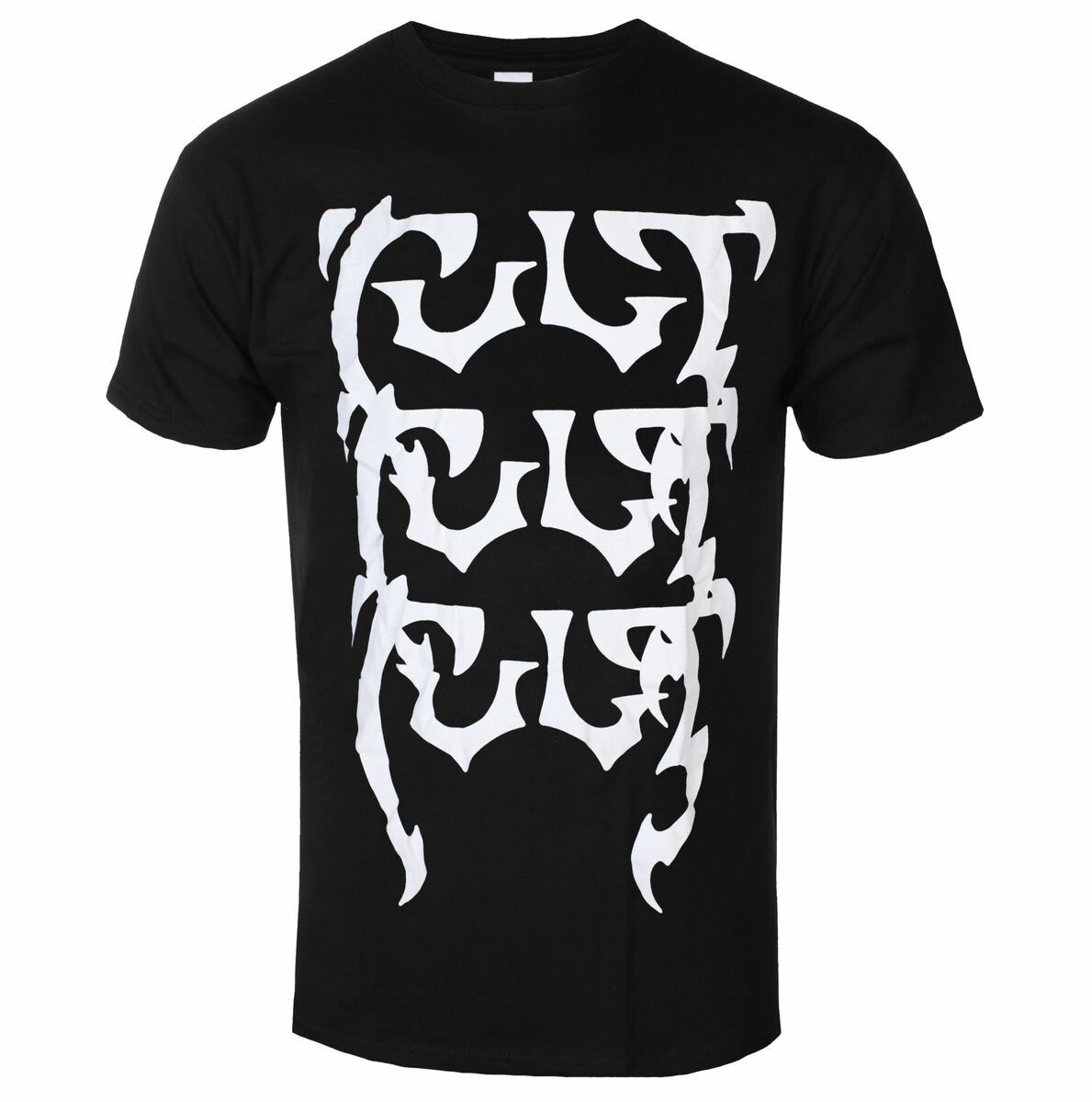 Tricou Stil Metal Bărbați Cult - Repeating Logo - ROCK OFF - CULTTS03MB XL