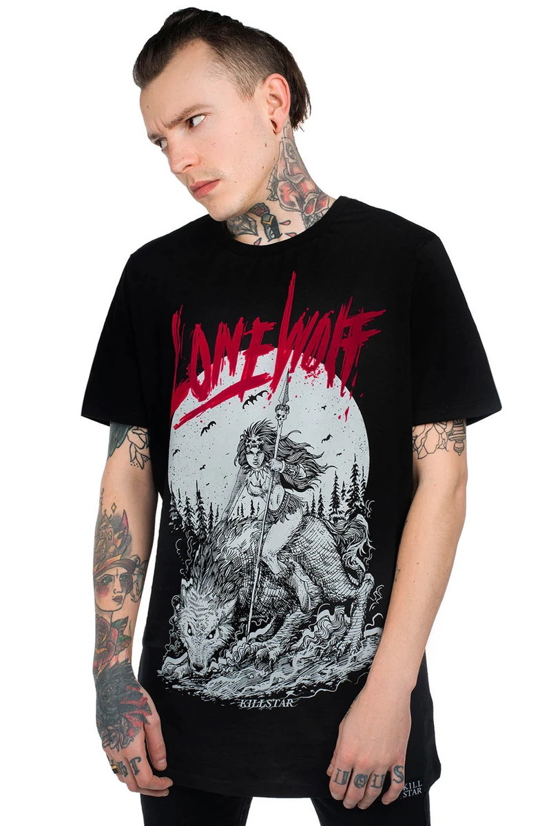 Tricou Unisex - Lonewolf - KILLSTAR - KSRA001853 S