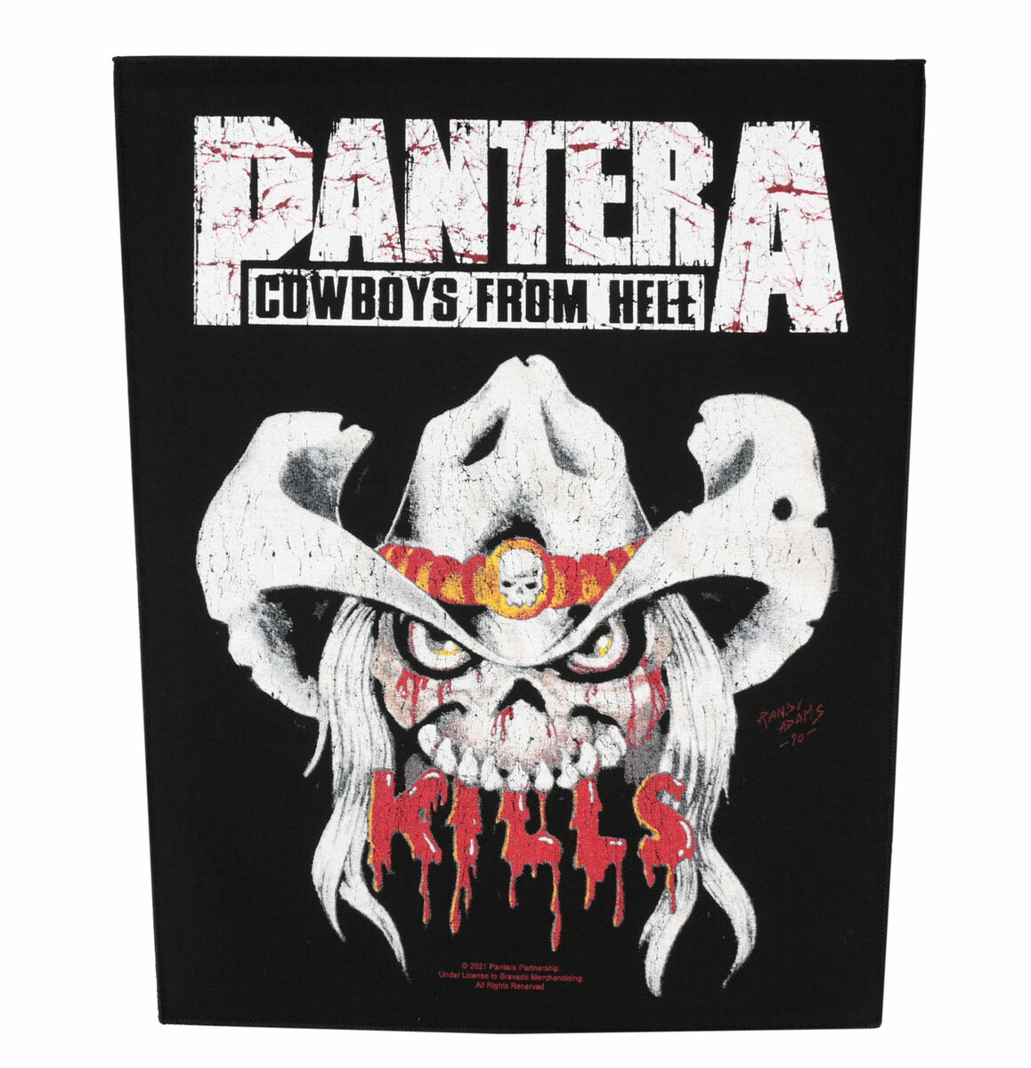 broderie de dimensiune mare PANTERA - KILLS - RAZAMATAZ