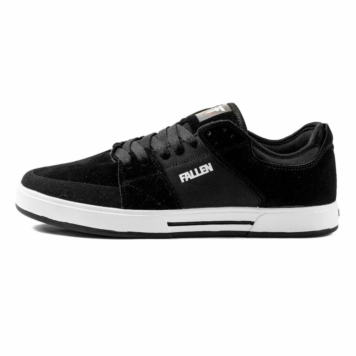 Adidași Scurți Bărbați - FALLEN - FMI1ZA05 BLACK-WHITE 46