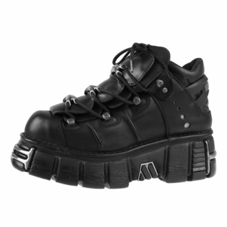 Pantofi NEW ROCK - String Shoes (106-S1) Negru